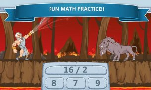 राक्षस बनाम ज़ीउस - गणित खेल screenshot 8
