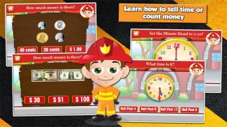 Fireman Kids Grade 2 Games screenshot 2