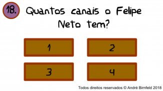 Gênio Quiz Felipe Neto screenshot 1