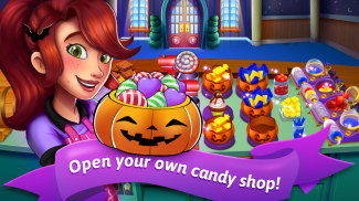 Halloween Candy Shop Food Game screenshot 1