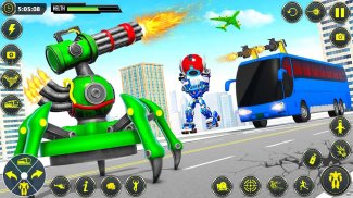 School Bus Robot Car Game screenshot 3
