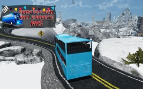 Schneefest Hügel Touristenbus screenshot 3