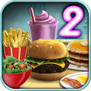 Burger Shop 2 – Crazy Cooking Game with Robots Icon