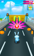 Rabbit Subway- New Rabbit Runner screenshot 1