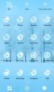 Winter Wallpaper Snow Tree Theme screenshot 0