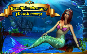 Cute Mermaid Simulator 3D screenshot 5