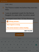 NBA Player Quiz screenshot 14