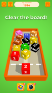 Chain Cube 2048: 3D merge game screenshot 2