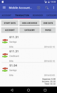 Mobile Account Book HD Lite screenshot 1