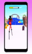 Crazy Shiny Stack Heels Run - High Shoe Walk Race screenshot 5