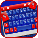Red Blue Classic Keyboard Theme Icon