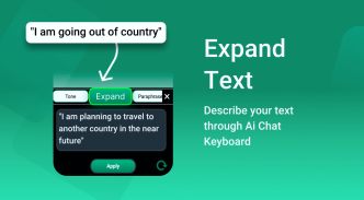 Ai Chat Keyboard Generate Text screenshot 5