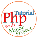 PHP Tutorial with Minor Project Icon