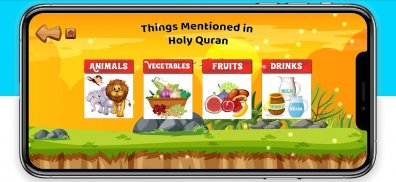 Quran for kids | Animals | Vegetables | Fruits screenshot 1