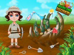 Digging Dino Fossil Games screenshot 1