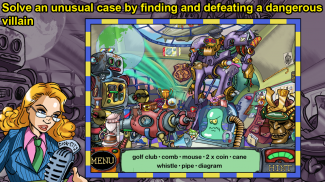 Detective Pug - Juegos de Buscar Objetos Gratis screenshot 0