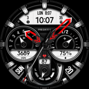 WFP 238 Modern watch face screenshot 6