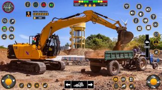 大型掘削機の運転ゲーム screenshot 4