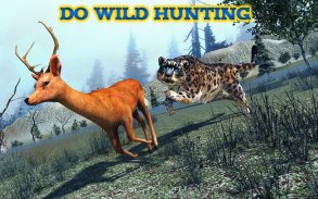 Forest Snow Leopard Sim screenshot 7