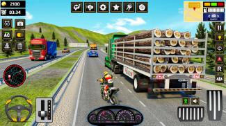 유로 운송업자 트럭 게임 screenshot 1