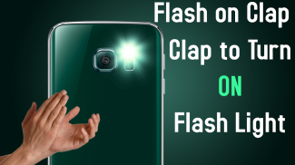 Flashlight On Clap screenshot 1