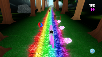 Unicorn Dash: Jungle Run 3D screenshot 0