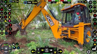 Snow Excavator JCB Loader Game screenshot 1