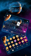 Infinity Space Keyboard Theme screenshot 3