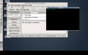 Debian noroot screenshot 2