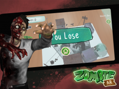 Zombie Augmented Reality Game (AR) screenshot 2