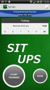 Sit Ups - Fitness Trainer screenshot 4