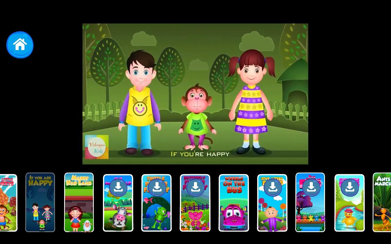 Kids Top Nursery Rhymes Videos   Offline Learning FiveLittle v20.20c ...