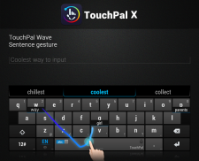 TouchPal X Keyboard updater screenshot 0