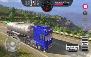 Offroad Oil Tanker Truck Driving Simulator 2021 screenshot 4