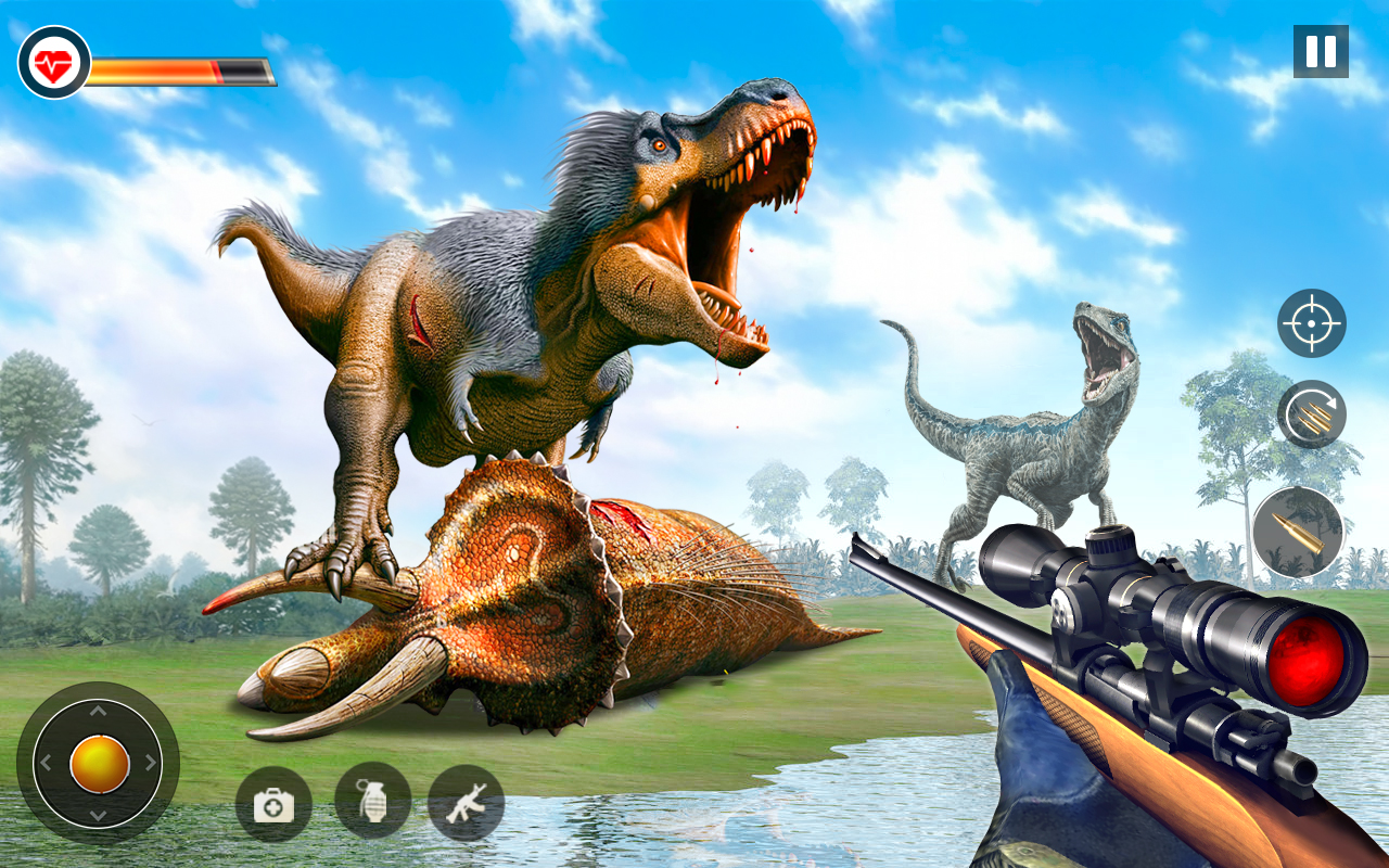 Dino Hunting: Dinosaur Game 3D for Android - Download