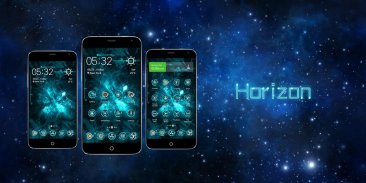 Horizon Theme CM launcher screenshot 0