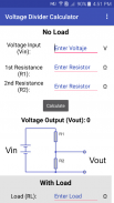 Voltage Divider Calculator screenshot 2