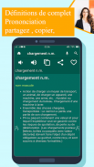 Dictionnaire francais francais screenshot 4