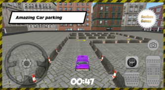 City Purple Car Parking screenshot 2