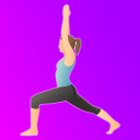 Flexible Run : Couples Yoga Pose Gymnastics Game