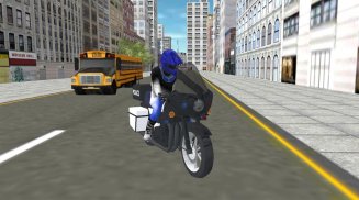 Police Motorbike Simulator screenshot 0