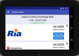 Remittance Exchange Rates screenshot 16