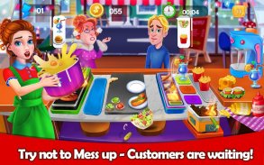 Restaurant Fever Cooking Games screenshot 1