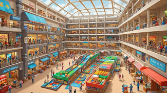 Idle Shopping Mall Rich Tycoon screenshot 1