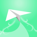 Paper Airplane 3D Icon