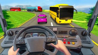 Coach Bus Driving Bus Game screenshot 3