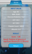 NAFLD fibrosis score screenshot 1