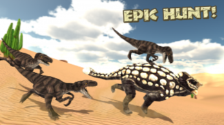 Hungry Raptor Desert Dino Hunt screenshot 3