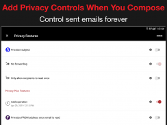 EPRIVO Encrypted Email & Chat screenshot 13