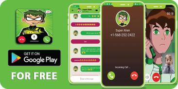 video call, chat simulator and game for benten screenshot 1